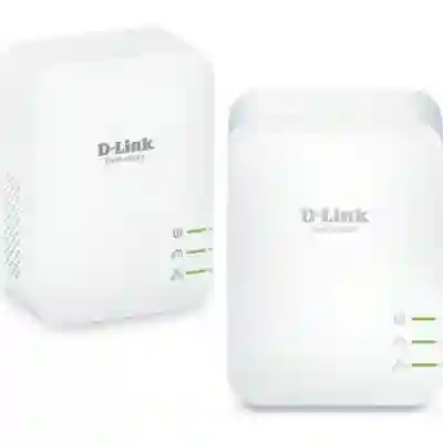 Kit PowerLine DLink P-Line AD AV2 HDP-601AV, White