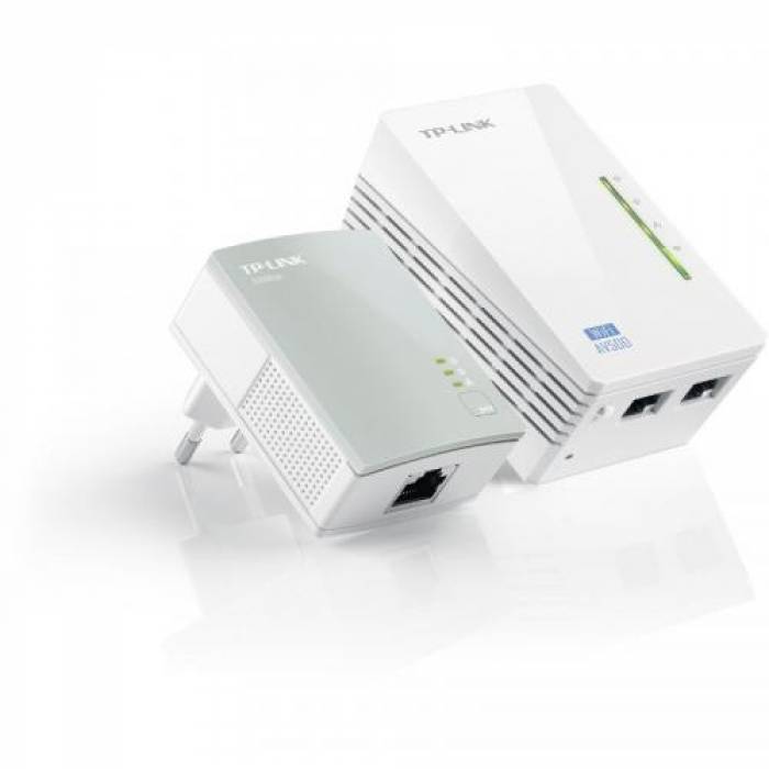 Kit PowerLine TP-Link TL-WPA4220, White