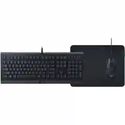 Kit Razer 3in1 - Tastatura Cynosa Viper, RGB LED, USB, Black + Mouse Optic Gigant V2, USB, Black + Mouse Pad Viper Mini, Black