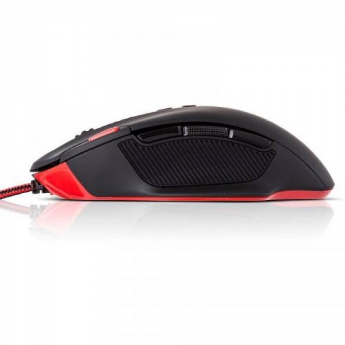 Kit Redragon Hydra - Mouse Optic, USB, Black-Red + Mouse Pad Archelon M bundle, Black-Red