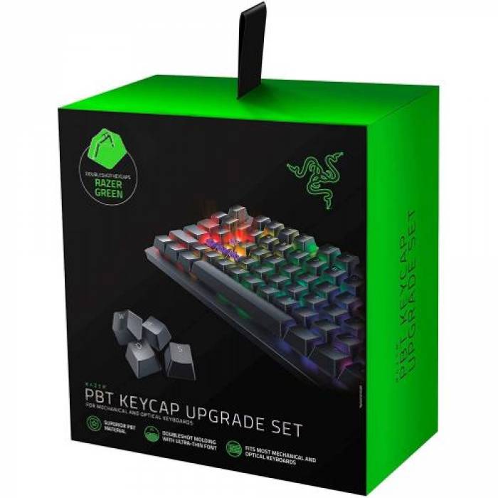 Kit taste de schimb Razer, Green