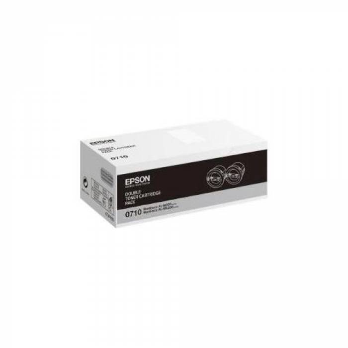 Kit Toner Epson C13S050710 Black 