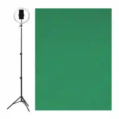 Kit Trepied TNB PKSTUDIO + Ring Light + Background