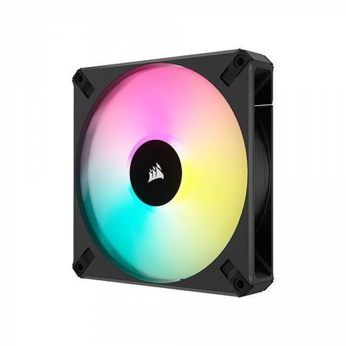 Kit Ventilatoare Corsair iCUE AF120 RGB ELITE, RGB LED, 120mm, 3 bucati