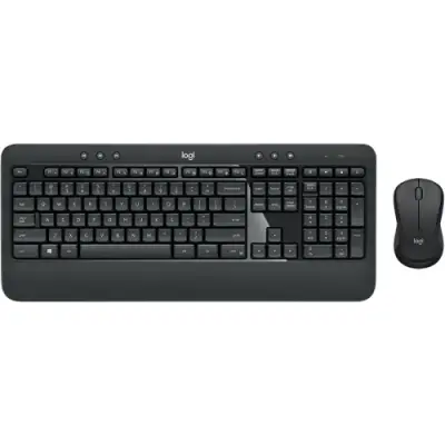 Kit Wireless Logitech - Tastatura MK540, USB, Layout UK, Black + Mouse Optic M310, USB, Black