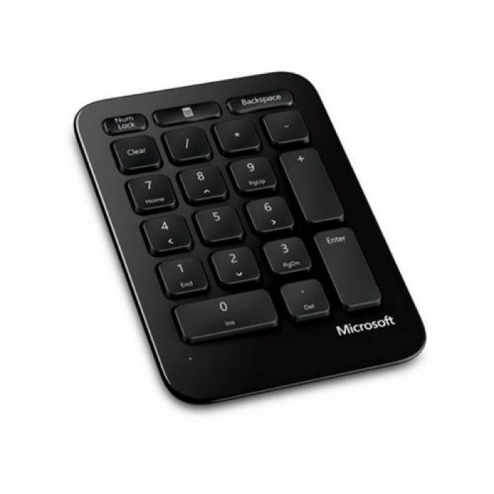 Kit Wireless Microsoft Sculpt Ergonomic Desktop - Tastatura, USB, Black + Mouse, USB, Black