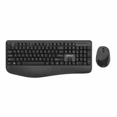 Kit Wireless Serioux Office - Tastatura, USB, Black + Mouse Optic, USB Wireless, Black