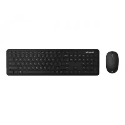 Kit Wireless Tastatura Microsoft, Bluetooth, Black + Mouse Microsoft, Bluetooth, Black