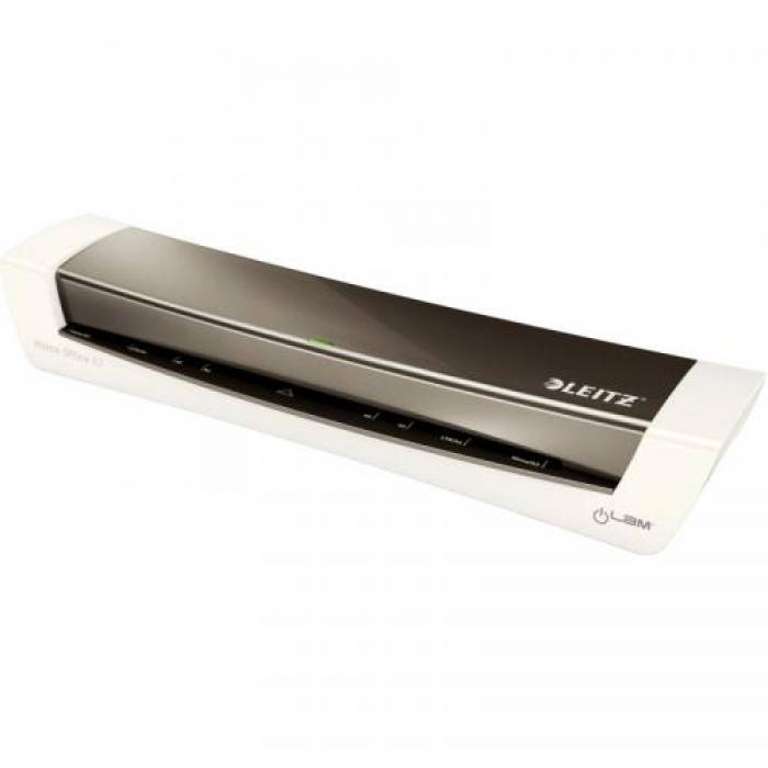 Laminator Leitz iLAM Home Office A3, White-Grey