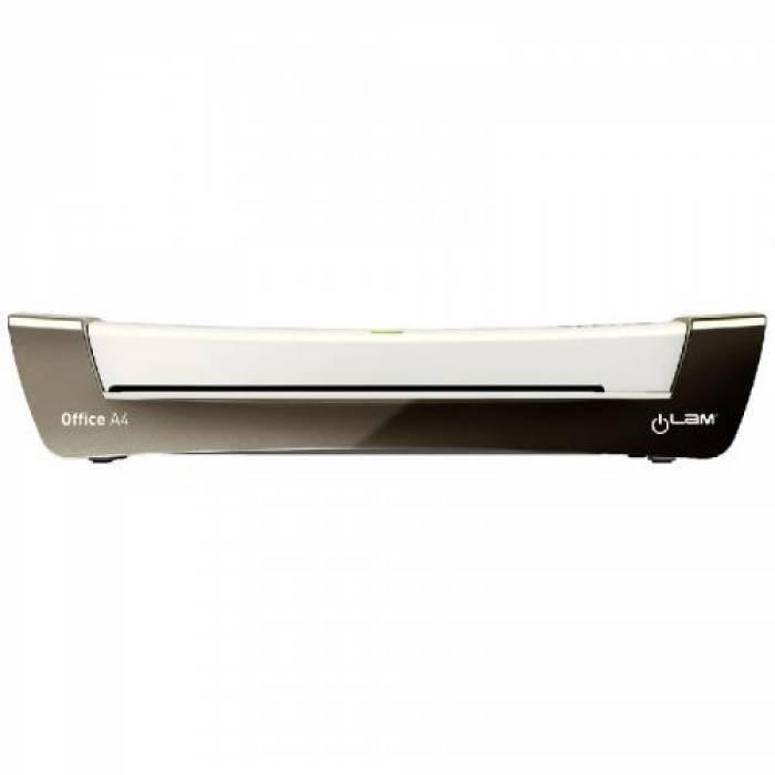 Laminator Leitz iLAM Office A4, White-Silver