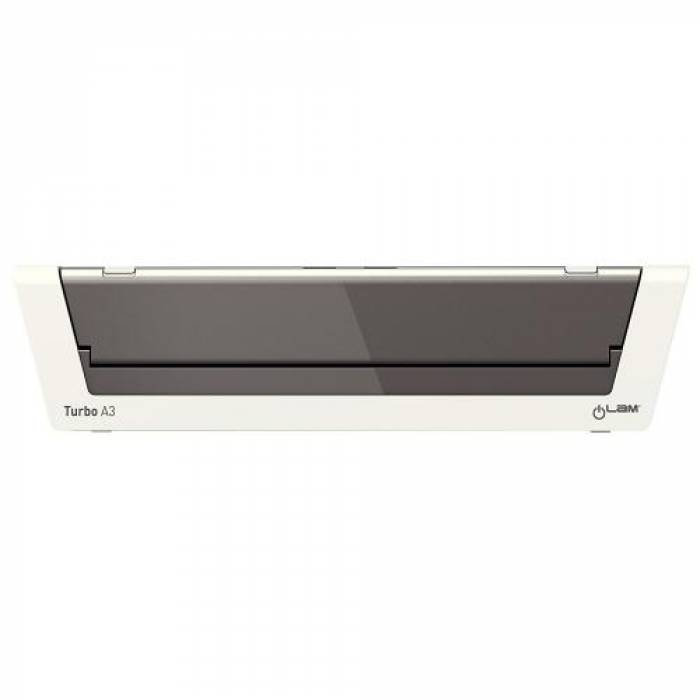 Laminator Leitz iLAM Touch 2 Turbo S A3, White-Grey