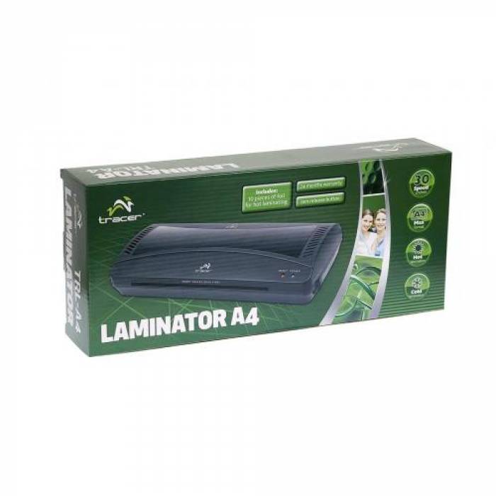 Laminator Tracer TRL-A4, Black