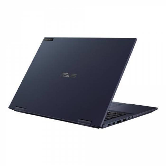 Laptop 2-in-1 Asus ExpertBook B7 Flip B7402FEA-L90170R, Intel Core i5-1155G7, 14inch Touch, RAM 16GB, SSD 1TB, Intel Iris Xe Graphics, Windows 10 Pro, Star Black