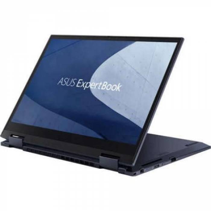 Laptop 2-in-1 ASUS ExpertBook B7 Flip B7402FEA-L90626X, Intel Core i7-1195G7, 14inch Touch, RAM 16GB, SSD 1TB, Intel Iris Xe Graphics, Windows 11 Pro, Star Black