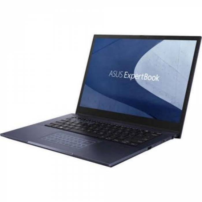 Laptop 2-in-1 ASUS ExpertBook B7 Flip B7402FEA-L90626X, Intel Core i7-1195G7, 14inch Touch, RAM 16GB, SSD 1TB, Intel Iris Xe Graphics, Windows 11 Pro, Star Black