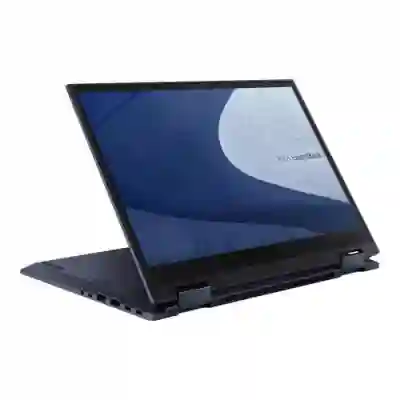 Laptop 2-in-1 Asus ExpertBook B7 Flip B7402FEA-LA0573R, Intel Core i7-1195G7, 14inch Touch, RAM 16GB, SSD 1TB, Intel Iris Xe Graphics, Windows 10 Pro, Star Black
