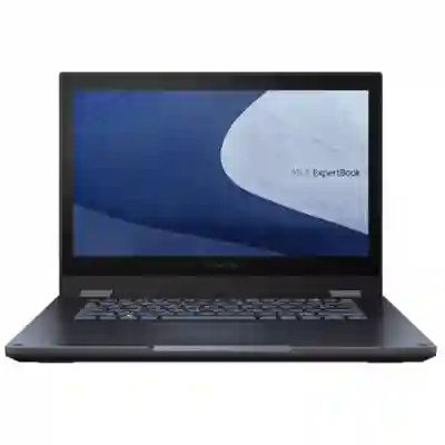 Laptop 2-in-1 ASUS ExpertBook L2 Flip L2402FYA, AMD Ryzen 5 5625U, 14inch Touch, RAM 16GB, SSD 512GB, AMD Radeon Graphics,  Windows 11 Pro, Black