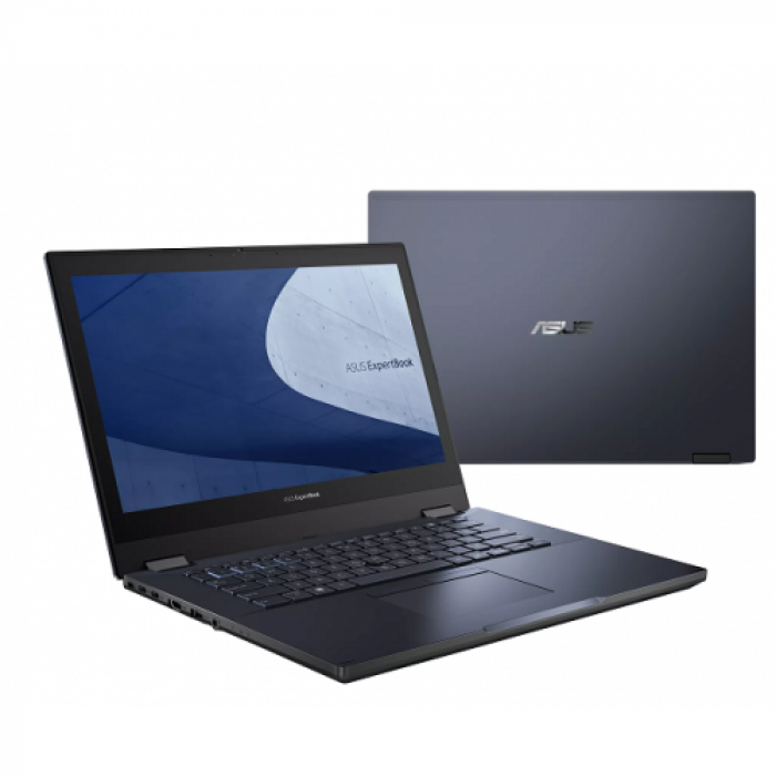 Laptop 2-in-1 ASUS ExpertBook L2 Flip L2402FYA, AMD Ryzen 5 5625U, 14inch Touch, RAM 16GB, SSD 512GB, AMD Radeon Graphics,  Windows 11 Pro, Black