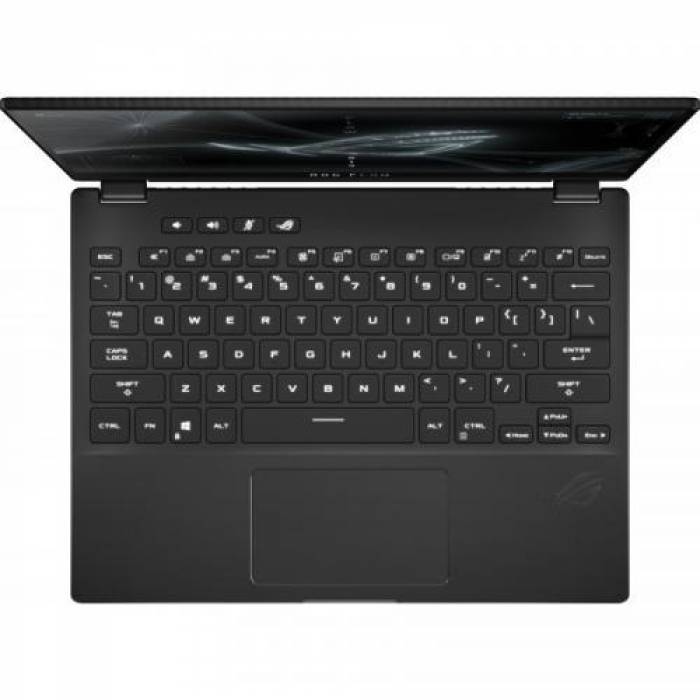 Laptop 2-in-1 ASUS ROG Flow X13 GV301RA-LI080W, AMD Ryzen 7 6800HS, 13.4inch Touch, RAM 16GB, SSD 512GB, AMD Radeon Graphics 680M, Windows 11, Off Black