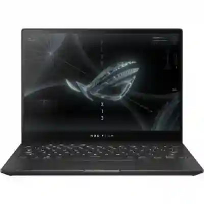 Laptop 2-in-1 ASUS ROG Flow X13 GV301RE-LI100W, AMD Ryzen 9 6900HS, 13.4inch Touch, RAM 32GB, SSD 1TB, nVidia GeForce RTX 3050 Ti 4GB, Windows 11, Off Black