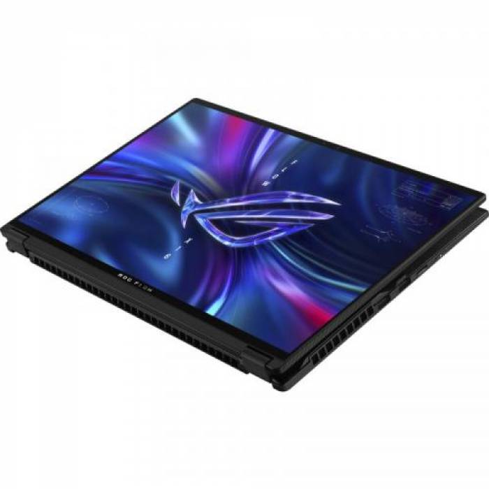 Laptop 2-in-1 ASUS ROG Flow X16 GV301RE-LI024W, Intel Core i9-13900H, 16inch Touch, RAM 32GB, SSD 2TB, nVidia GeForce RTX 4070 8GB, Windows 11, Off Black