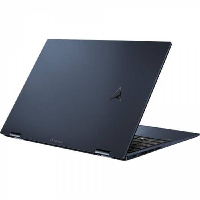 Laptop 2-in-1 ASUS ZenBook S 13 Flip OLED UP5302ZA-LX083W, Intel Core i5-1240P, 13.3inch Touch, RAM 16GB, SSD 512GB, Intel Iris Xe Graphics, Windows 11, Ponder Blue