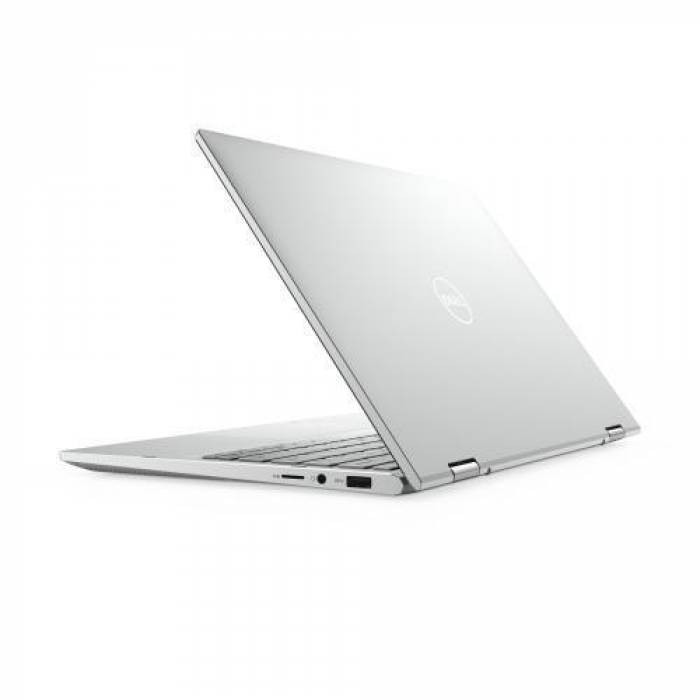 Laptop 2-in-1 Dell Inspiron 7306, Intel Core i7-1165G7, 13.3inch Touch, RAM 16GB, SSD 512GB, Intel Iris Xe Graphics, Windows 11 Pro, Platinum Silver