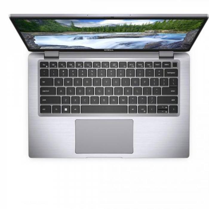 Laptop 2-in-1 Dell Latitude 7430, Intel Core i7-1265U, 14inch Touch, RAM 16GB, SSD 512GB, Intel Iris Xe Graphics, Windows 11 Pro, Aluminium Titan Grey
