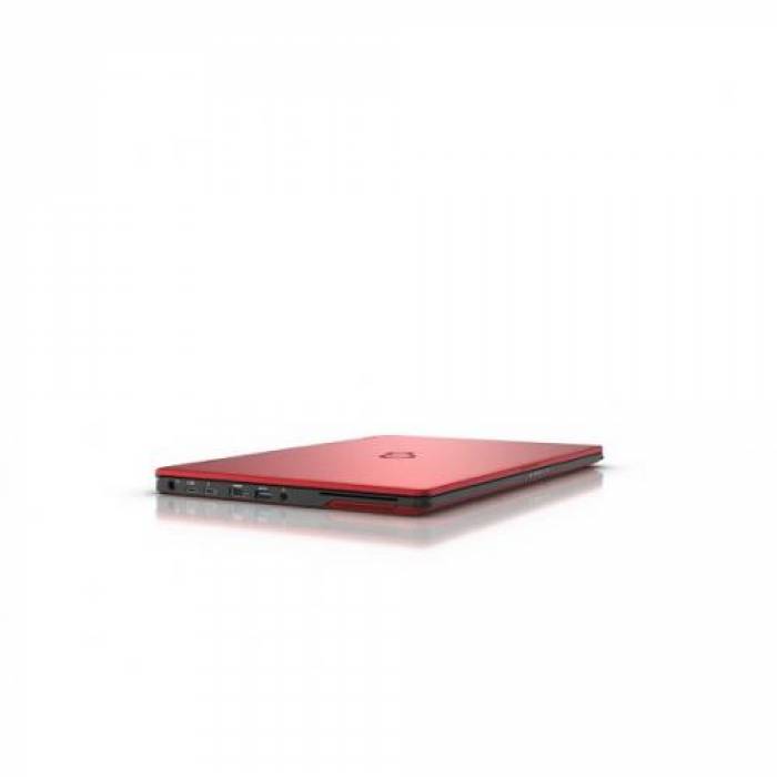 Laptop 2-in-1 Fujitsu Lifebook U9311X, Intel Core i5-1135G7, 13.3inch Touch, RAM 16GB, SSD 512GB, Intel Iris Xe Graphis, 4G, Windows 10 Pro, Red