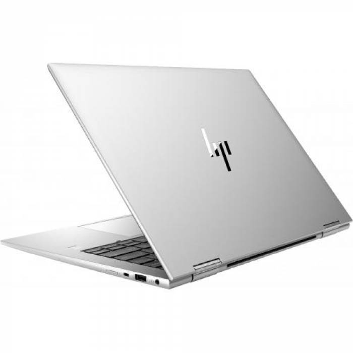 Laptop 2-in-1 HP Elite x360 1040 G9, Intel Core i7-1255U, 14inch Touch, RAM 16GB, SSD 512GB, Intel Iris Xe Graphics, Windows 11 Pro, Silver