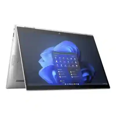 Laptop 2-in-1 HP Elite x360 830 G9, Intel Core i7-1255U, 13.3inch Touch, RAM 16GB, SSD 512GB, Intel Iris Xe Graphics, Windows 11 Pro, Silver