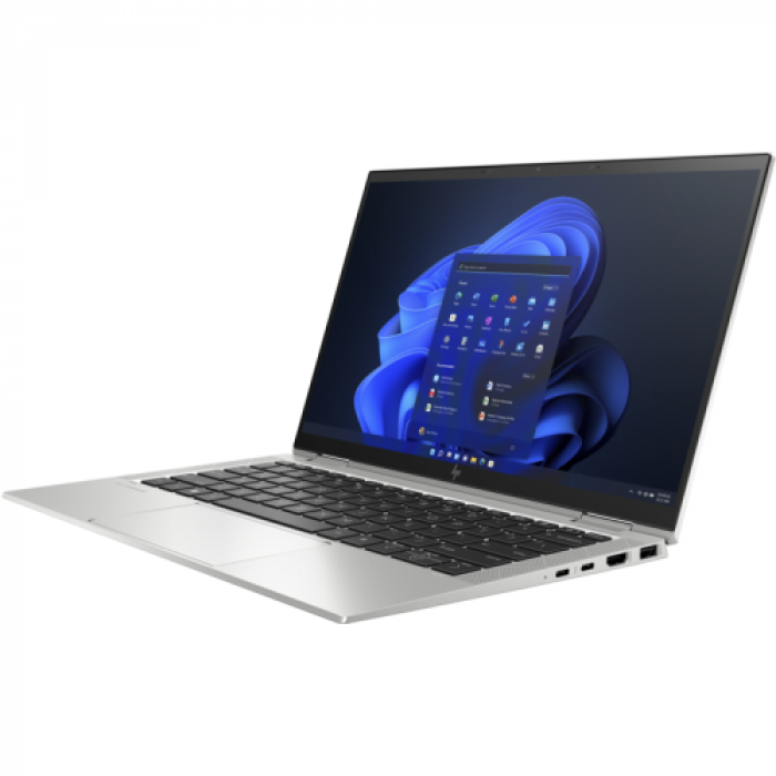 Laptop 2-in-1 HP EliteBook x360 1030 G8, Intel Core i7-1165G7, 13.3inch Touch, RAM 16GB, SSD 512GB, Intel Iris Xe Graphics, Windows 11 Pro, Silver