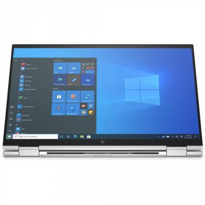 Laptop 2-in-1 HP EliteBook x360 1040 G8, Intel Core i5-1135G7, 14inch Touch, RAM 16GB, SSD 256GB, Intel Iris Xe Graphics, Windows 11 Pro, Silver