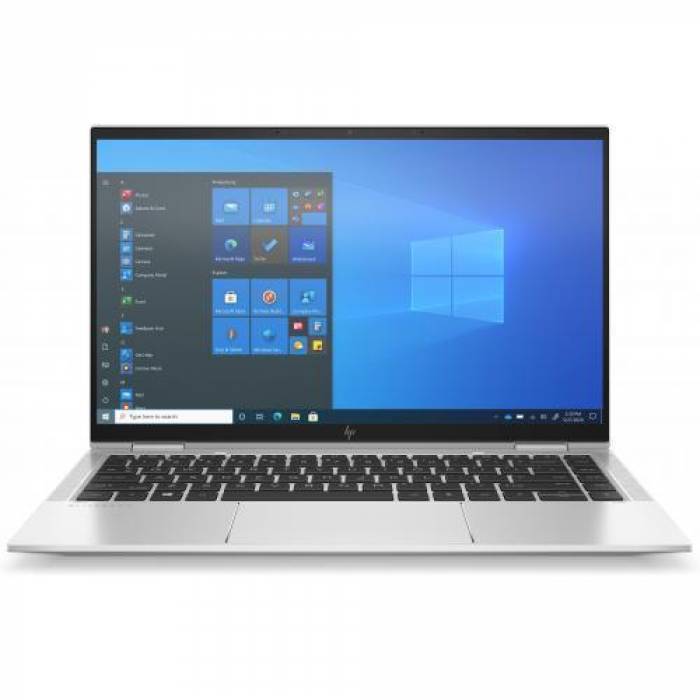 Laptop 2-in-1 HP EliteBook x360 1040 G8, Intel Core i5-1135G7, 14inch Touch, RAM 16GB, SSD 256GB, Intel Iris Xe Graphics, Windows 11 Pro, Silver