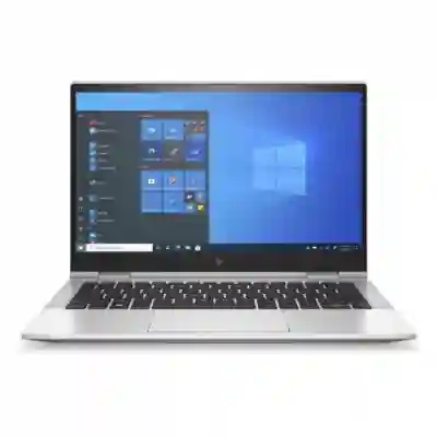 Laptop 2-in-1 HP EliteBook x360 830 G7, Intel Core i5-10210U, 13.3inch Touch, RAM 8GB, SSD 256GB, Intel UHD Graphics, Windows 10 Pro, Silver