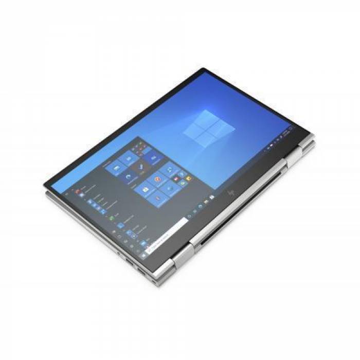 Laptop 2-in-1 HP EliteBook x360 830 G7, Intel Core i5-10210U, 13.3inch Touch, RAM 8GB, SSD 256GB, Intel UHD Graphics, Windows 10 Pro, Silver
