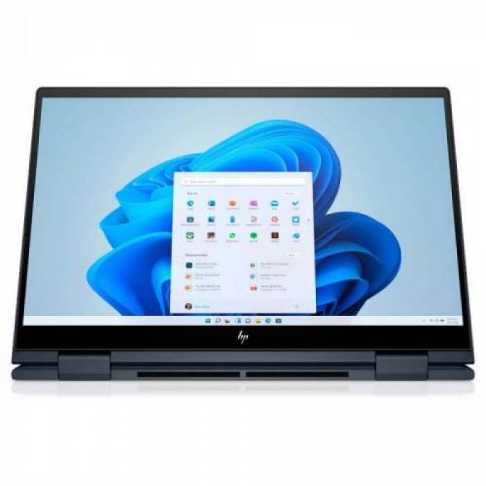 Laptop 2-in-1 HP ENVY x360 13-bf0019nn, Intel Core i5-1230U, 13.3inch Touch, RAM 8GB, SSD 512TB, Intel Iris Xe Graphics, Windows 11, Space Blue