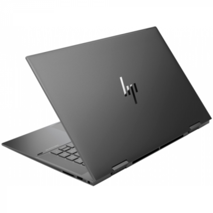 Laptop 2-in-1 HP ENVY x360 Convert 15-eu0025nn, AMD Ryzen 7 5700U, 15.6inch Touch, RAM 16GB, SSD 512GB, AMD Radeon Graphics, Windows 11, Nightfall Black