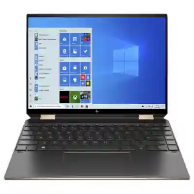 Laptop 2-in-1 HP Spectre x360 14-ea0059nn, Intel Core i7-1165G7, 13.5inch Touch, RAM 16GB, SSD 1TB, Intel Iris Xe Graphics, Windows 10, Black