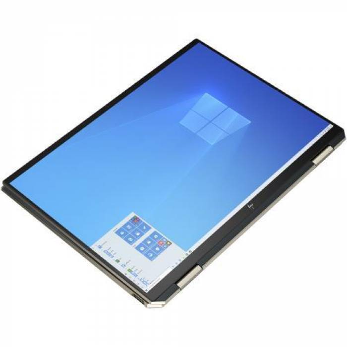 Laptop 2-in-1 HP Spectre x360 14-ea1010nn, Intel Core i7-1195G7, 13.5inch Touch, RAM 16GB, SSD 512GB, Intel Iris Xe Graphics, Windows 11, Nightfall Black
