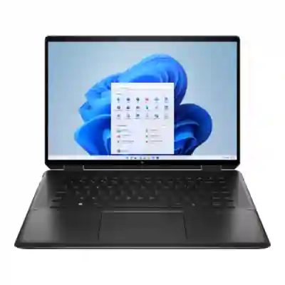 Laptop 2-in-1 HP Spectre x360 16-f0003nn, Intel Core i7-11390H, 16inch Touch, RAM 32GB, SSD 1TB, nVidia GeForce RTX 3050 4GB, Windows 11, Nightfall Black