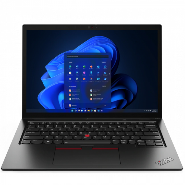 Laptop 2-in-1 Lenovo ThinkPad L13 Yoga Gen3, Intel Core i7-1255U, 13.3inch Touch, RAM 16GB, SSD 512GB, Intel Iris Xe Graphics, Windows 11 Pro, Thunder Black