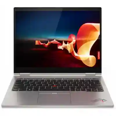 Laptop 2-in-1 Lenovo ThinkPad X1 Titanium Yoga, Intel Core i7-1160G7, 13.5inch Touch, RAM 16GB, SSD 512GB, Intel Iris Xe Graphics, Windows 11, Titanium