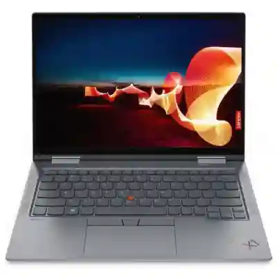 Laptop 2-in-1 Lenovo ThinkPad X1 Yoga (6th Gen), Intel Core i7-1165G7, 14inch Touch, RAM 32GB, SSD 1TB, Intel Iris Xe Graphics, Windows 10 Pro, Storm Grey