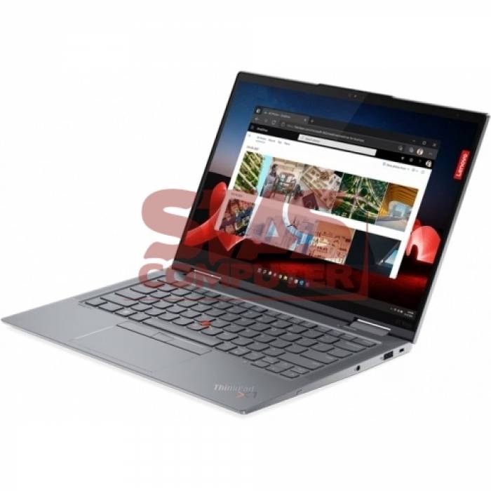 Laptop 2-in-1 Lenovo ThinkPad X1 Yoga Gen 7, Intel Core i7-1355U, 14inch Touch, RAM 32GB, SSD 1TB, Intel Iris Xe Graphics, Windows 11 Pro, Storm Grey