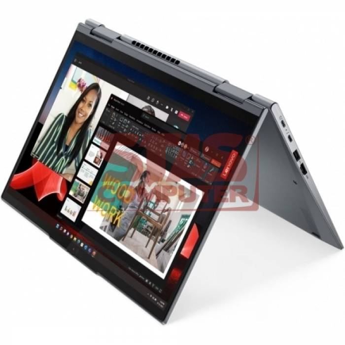Laptop 2-in-1 Lenovo ThinkPad X1 Yoga Gen 7, Intel Core i7-1355U, 14inch Touch, RAM 32GB, SSD 1TB, Intel Iris Xe Graphics, Windows 11 Pro, Storm Grey