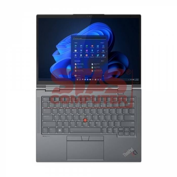 Laptop 2-in-1 Lenovo ThinkPad X1 Yoga Gen 7, Intel Core i7-1355U, 14inch Touch, RAM 32GB, SSD 1TB, Intel Iris Xe Graphics, Windows 11 Pro, Storm Grey