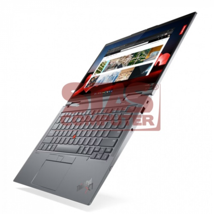 Laptop 2-in-1 Lenovo ThinkPad X1 Yoga Gen 8, Intel Core i7-1355U, 14inch Touch, RAM 32GB, SSD 1TB, Intel Iris Xe Graphics, Windows 11 Pro, Storm Grey