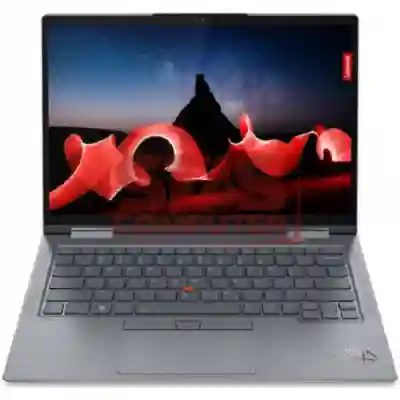 Laptop 2-in-1 Lenovo ThinkPad X1 Yoga Gen 8, Intel Core i7-1355U, 14inch Touch, RAM 32GB, SSD 1TB, Intel Iris Xe Graphics, Windows 11 Pro, Storm Grey