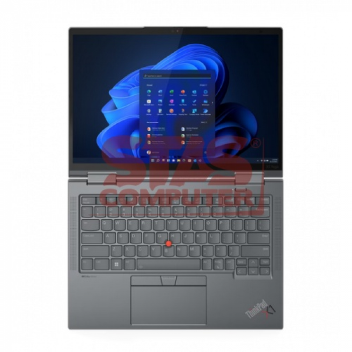 Laptop 2-in-1 Lenovo ThinkPad X1 Yoga Gen 8, Intel Core i7-1355U, 14inch Touch, RAM 32GB, SSD 1TB, Intel Iris Xe Graphics, Windows 11 Pro, Storm Grey